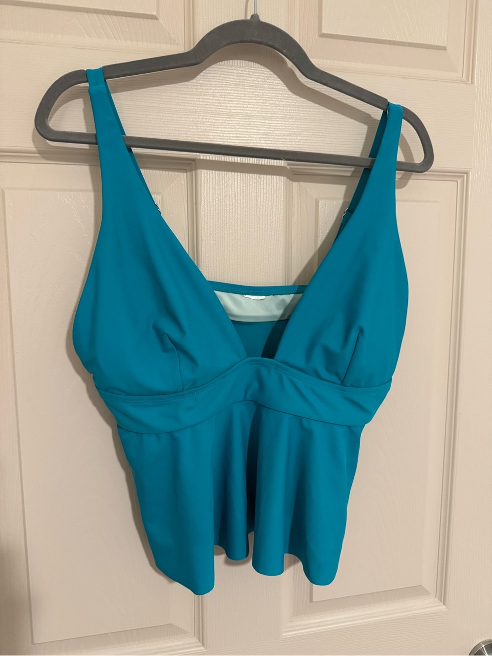 Cupshe Teal Swim Top